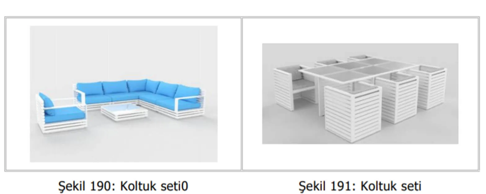 örnek mobilya set tasarım başvuruları-torbalı patent